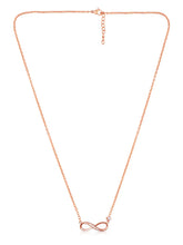 Infinite Love CZ Pendant Chain – Romantic Fashion Jewellery by Peora

