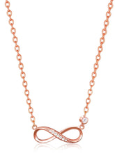 Infinite Love CZ Pendant Chain – Romantic Fashion Jewellery by Peora

