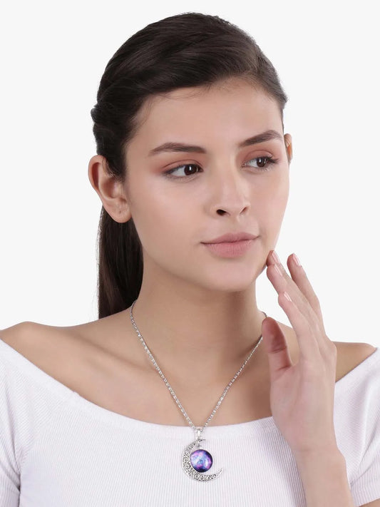 Moonstone Pendant Set – Elegant Fashion Jewellery by Peora

