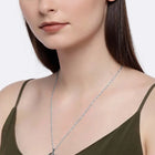 Crystal Pendant Chain – Shimmering Fashion Jewellery by Peora

