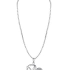 Crystal Pendant Chain – Shimmering Fashion Jewellery by Peora

