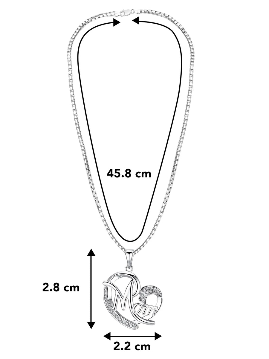 Crystal Pendant Chain – Shimmering Fashion Jewellery by Peora

