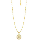 Key to Radiance CZ Pendant Chain