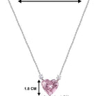 CZ Pendant Chain Necklace – Elegant Fashion Jewellery by Peora

