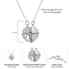 Eternal Love Four Heart Clover Necklace
