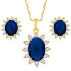 Peora Crystal Stone Pendant – Dazzling & Elegant Jewellery