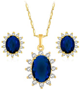 Peora Crystal Stone Pendant – Dazzling & Elegant Jewellery