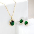 Peora Crystal Stone Pendant – Dazzling & Elegant Jewellery
