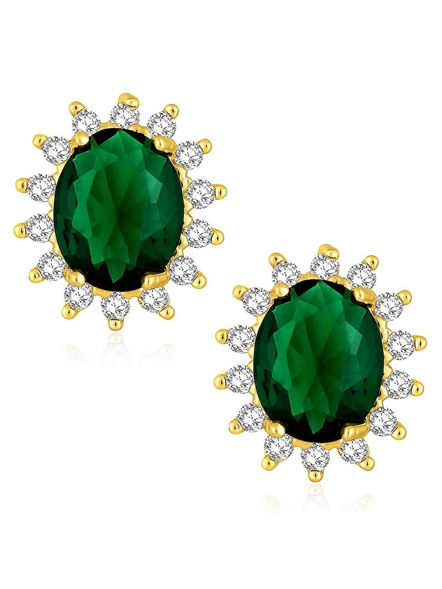 Peora Crystal Stone Pendant – Dazzling & Elegant Jewellery