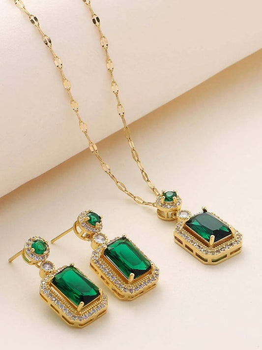 Tranquillity Pendant Set – Elegant Jewellery by Peora