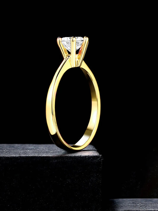 Timeless Crystal Solitaire Pendant Set