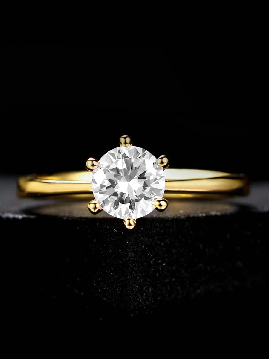 Timeless Crystal Solitaire Pendant Set