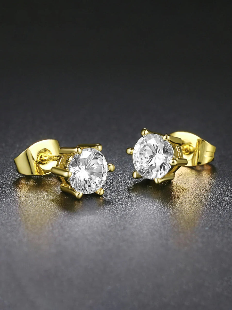Timeless Crystal Solitaire Pendant Set
