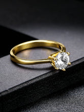 Timeless Crystal Solitaire Pendant Set