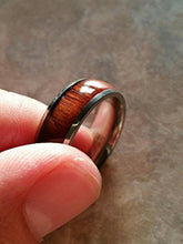 Urban Woodcraft Santos Rosewood Titanium Band