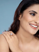 Celestial Spark CZ Rose Gold Ring - Rose Gold