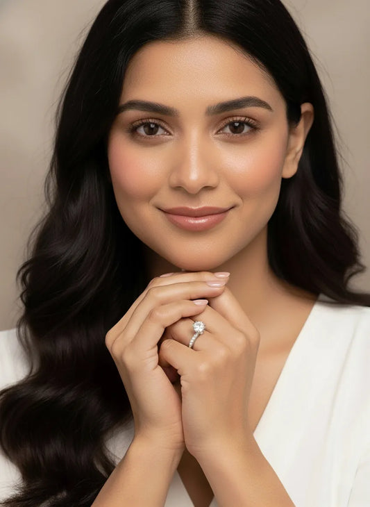 Sophisticated Shimmering Elegance Ring