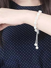 Graceful Orbit Round Charms Bracelet