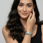 Regal Antique Style Oxidised Kada