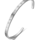 Moments in Time Roman Charm Cuff Bracelet