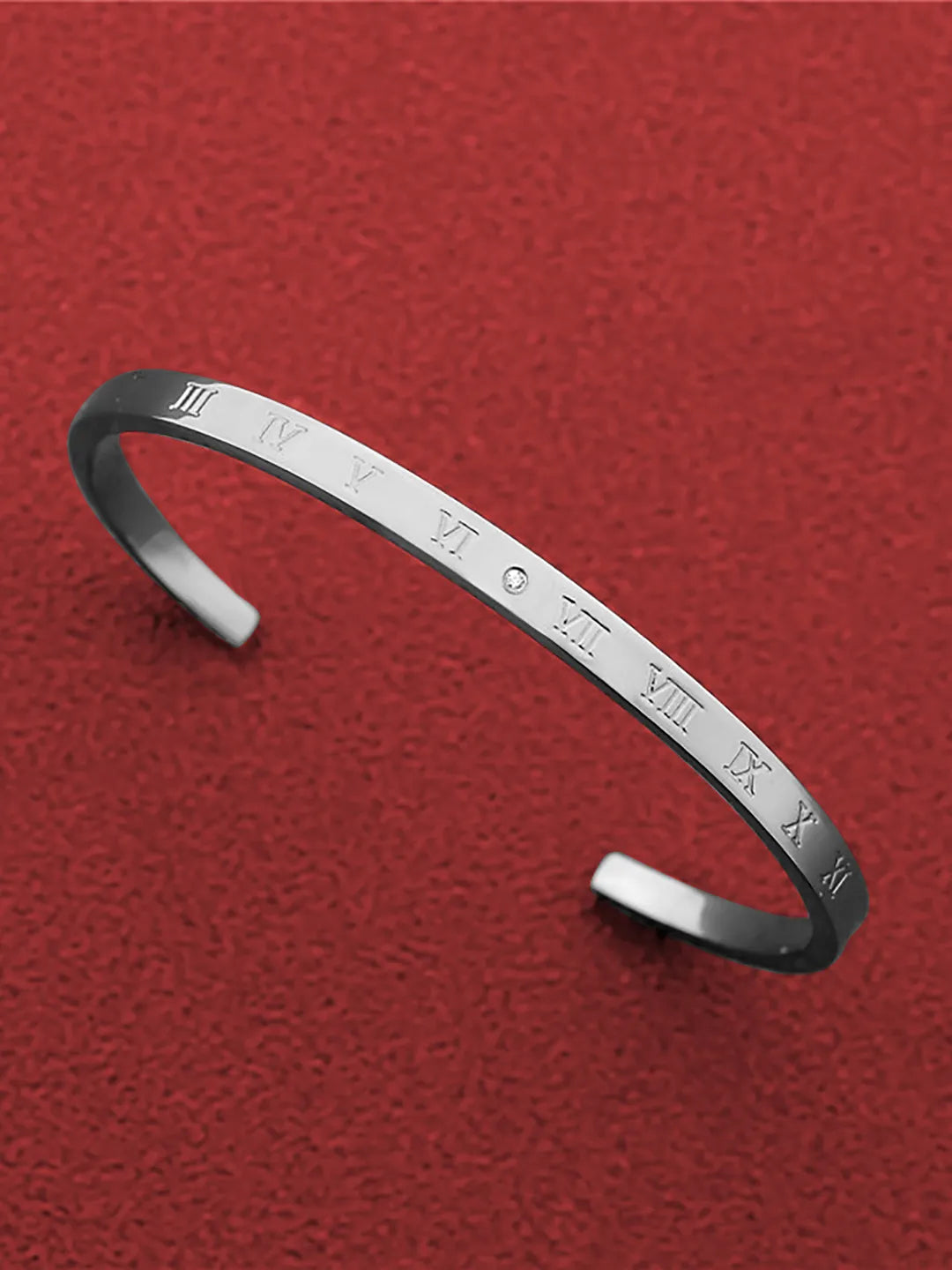 Moments in Time Roman Charm Cuff Bracelet