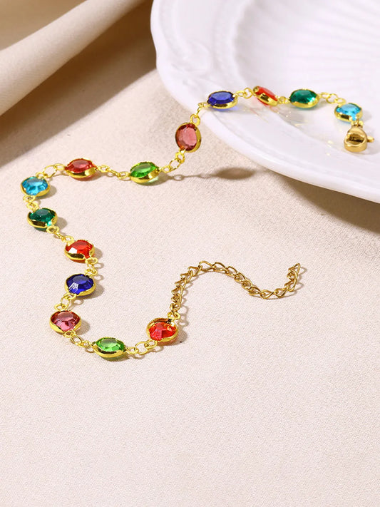 Peora Bracelet with Gems – Elegant & Vibrant Jewellery