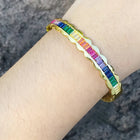 Peora Bracelet with Baguette Stones – Classy & Refined Sparkle