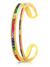 Peora Stone Cuff Bracelet – Elegant & Eye-Catching Design