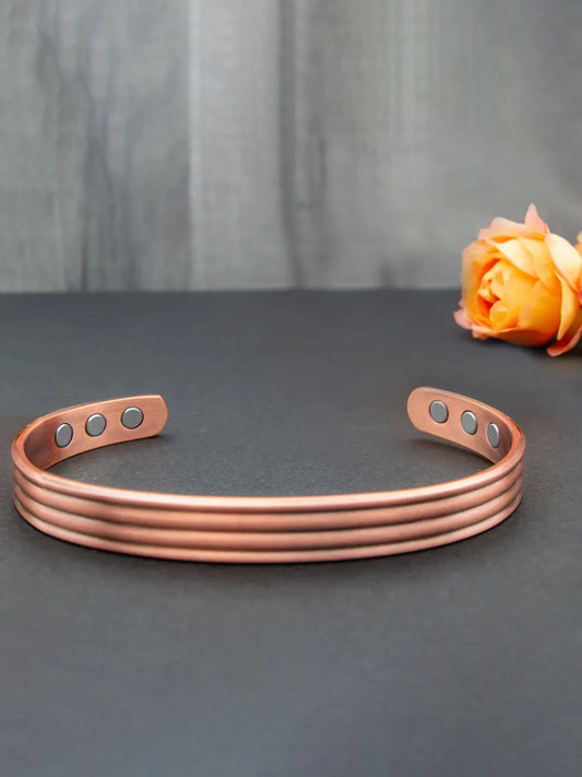 Peora Copper Kada Bracelet – Traditional Healing Style