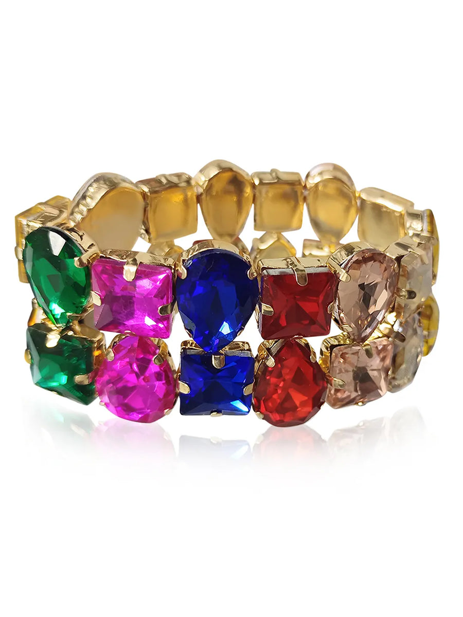 Carnival Luxe Multi-Stone Bracelet