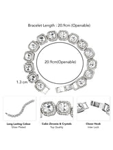 Timeless Glow Halo Tennis Bracelet
