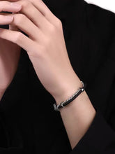 Steel Embrace Braided Duo Bracelet