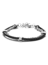 Steel Embrace Braided Duo Bracelet