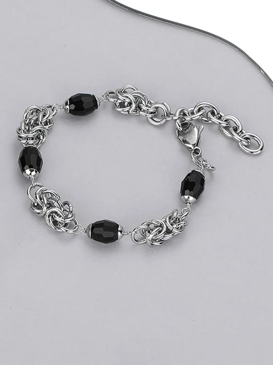 Twilight Knot Crystal Chain Charm