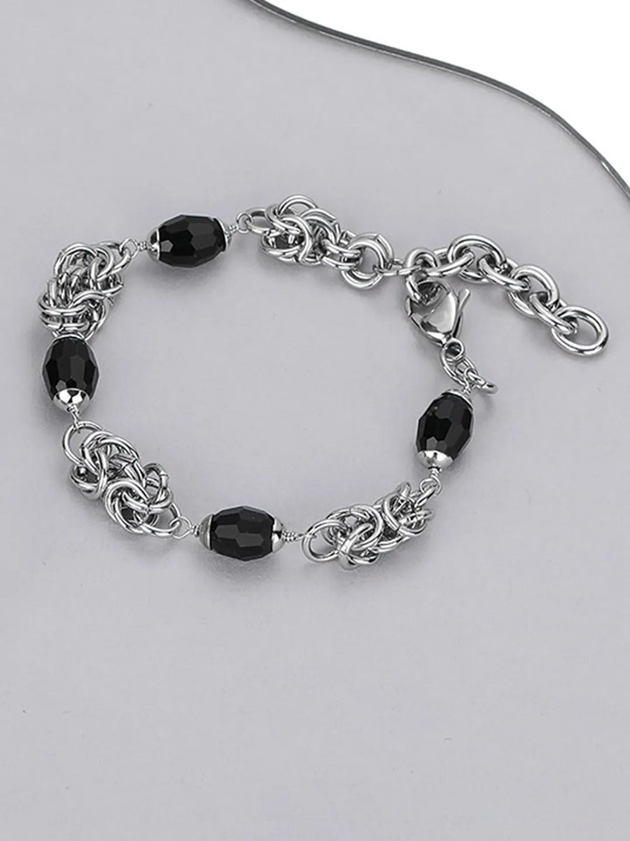 Twilight Knot Crystal Chain Charm