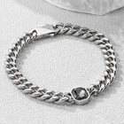 Modern Minimalist Tennis Chain Cuff