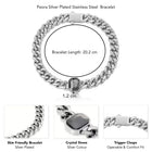 Modern Minimalist Tennis Chain Cuff