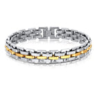 Timeless Glow Statement Band - Gold Silver