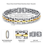 Timeless Glow Statement Band - Gold Silver