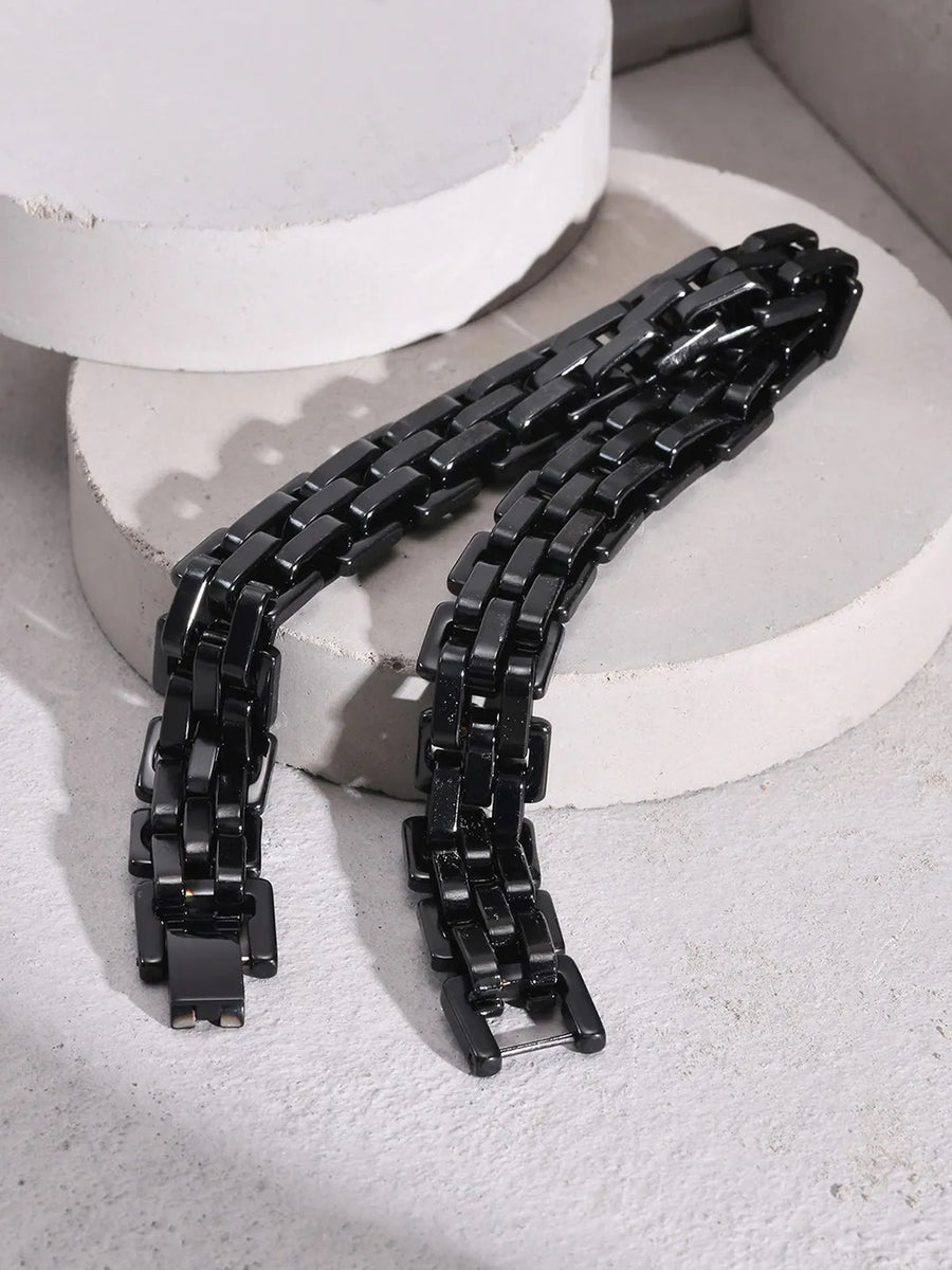 Timeless Glow Statement Band - Black