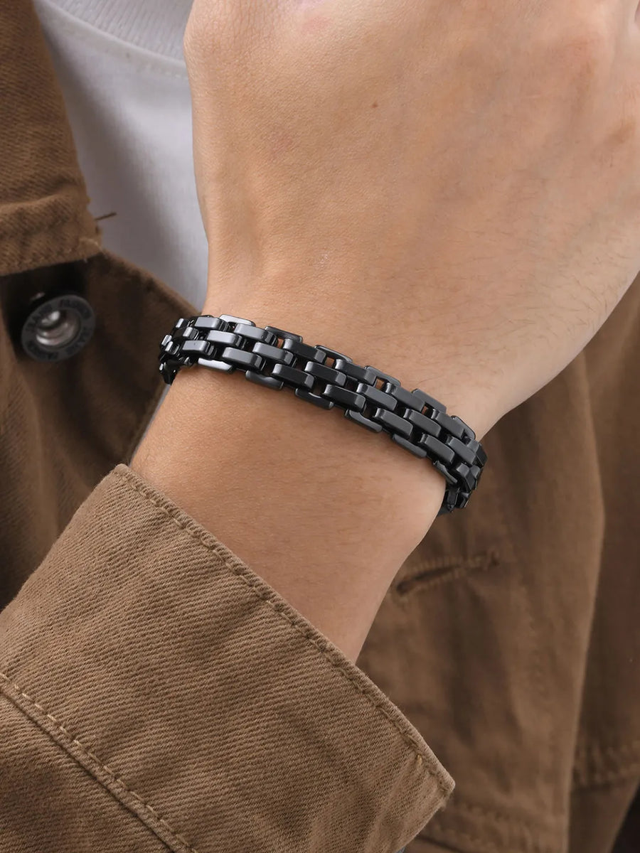 Timeless Glow Statement Band - Black