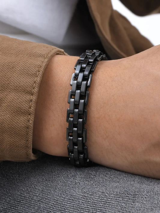 Timeless Glow Statement Band - Black