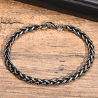 Phantom Dark Steel Cuban Chain Bracelet For Men