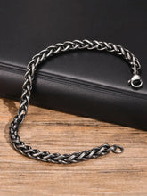 Twilight Braided Noir Chain Cuff