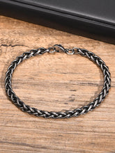 Twilight Braided Noir Chain Cuff
