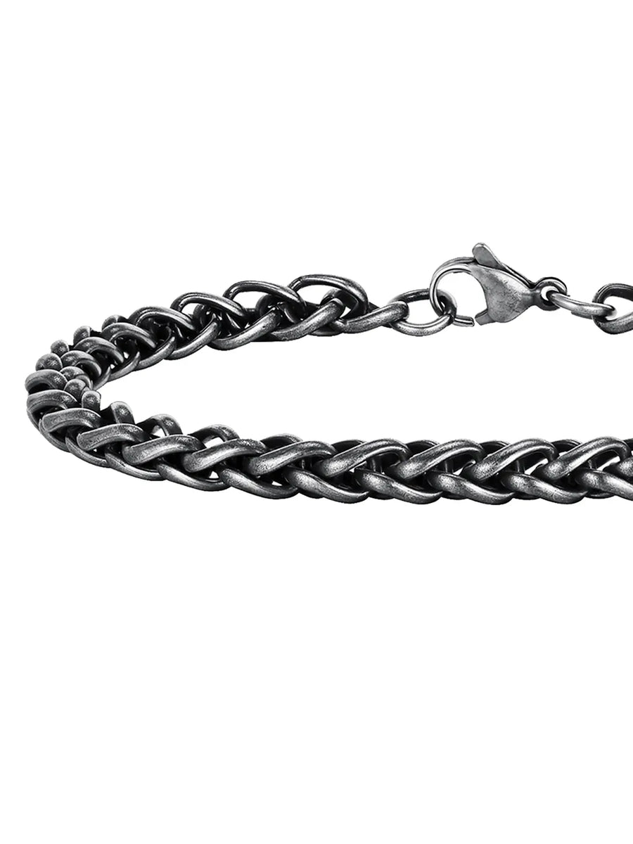 Twilight Braided Noir Chain Cuff