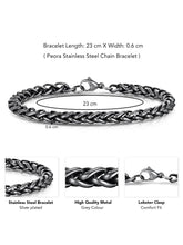 Twilight Braided Noir Chain Cuff