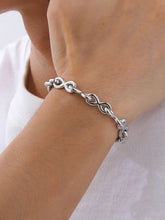 Infinity Flow Polished Link Bracelet