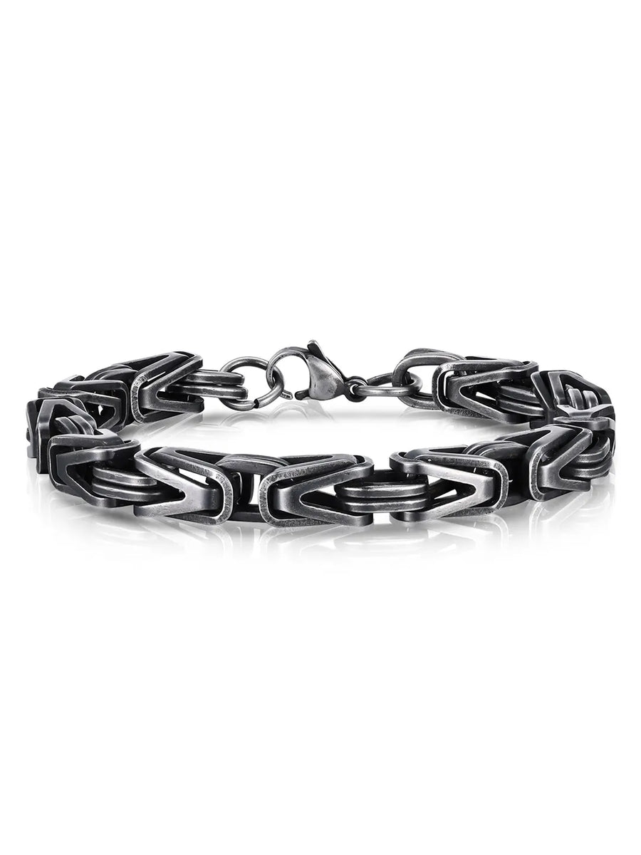 V-Frame Pulse Link Bracelet