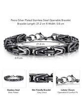 V-Frame Pulse Link Bracelet